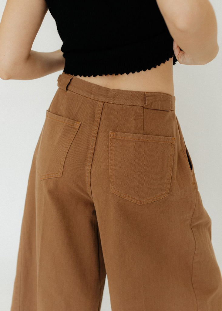 Rachel Comey Wolcott Pant in Brown Back | Tula's Online Boutique