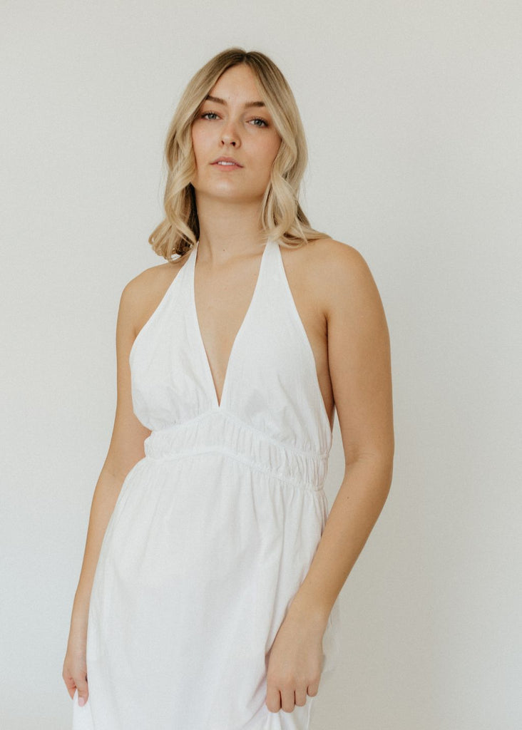 Xírena Mollie Dress in White Front | Tula's Online Boutique
