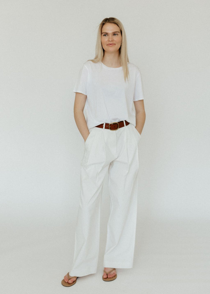 Proenza Schouler Helena Pant in Off White | Tula's Online Boutique