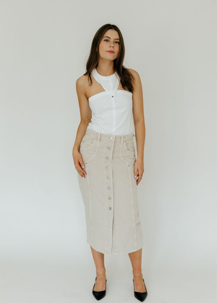 Isabel Marant Étoile Vandy Midi Skirt | Tula's Online Boutique