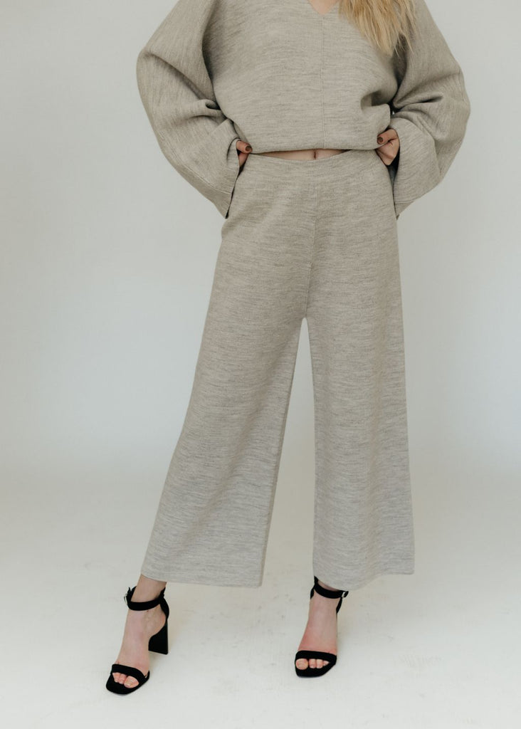 Lauren Manoogian Double Knit Pants Front | Tula's Online Boutique