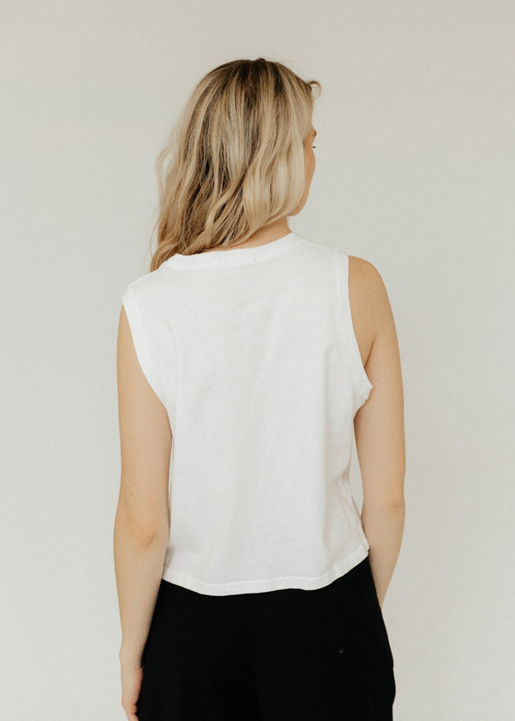 MOTHER The Strong and Silent Type Top Back | Tula's Online Boutique