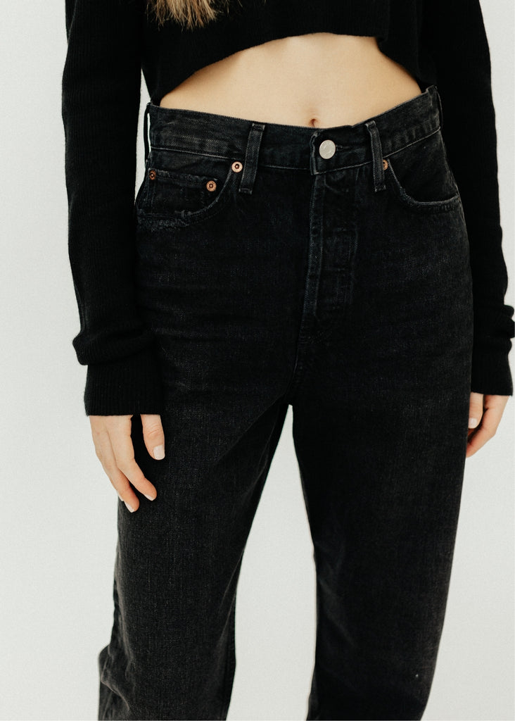 AGOLDE 90's Jean in Tar Front | Tula's Online Boutique