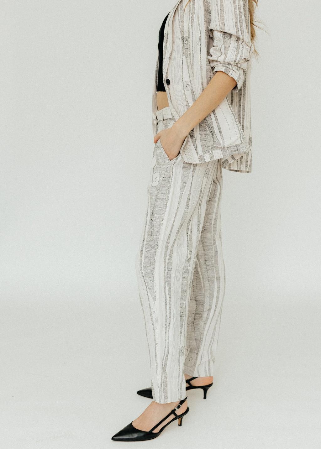 Raquel Allegra Narobi Pant Side | Tula's Online Boutique
