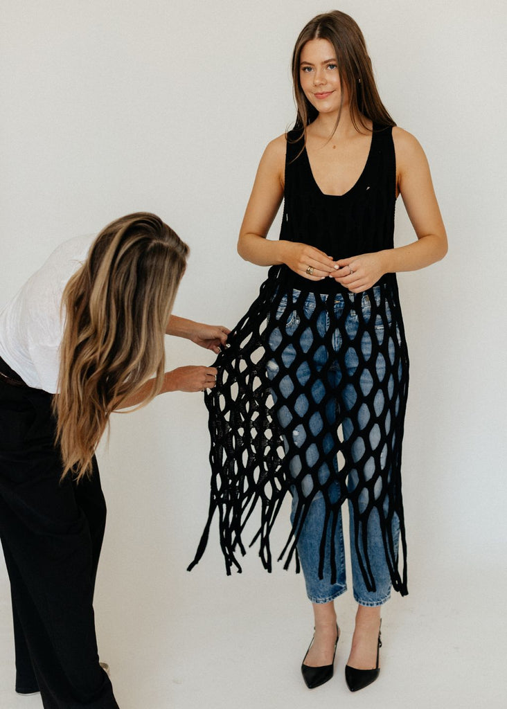 Isabel Marant Liz Knit Dress Details | Tula's Online Boutique