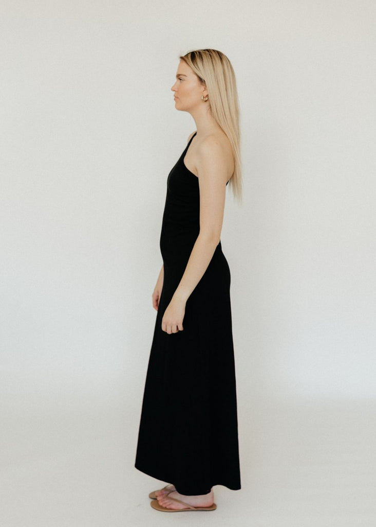 Xírena Genevieve Dress in Black Side | Tula's Online Boutique