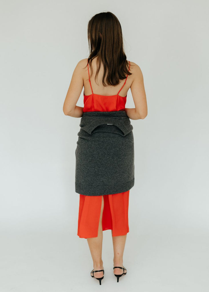 Tibi The Slip Dress in Red Back | Tula's Online Boutique
