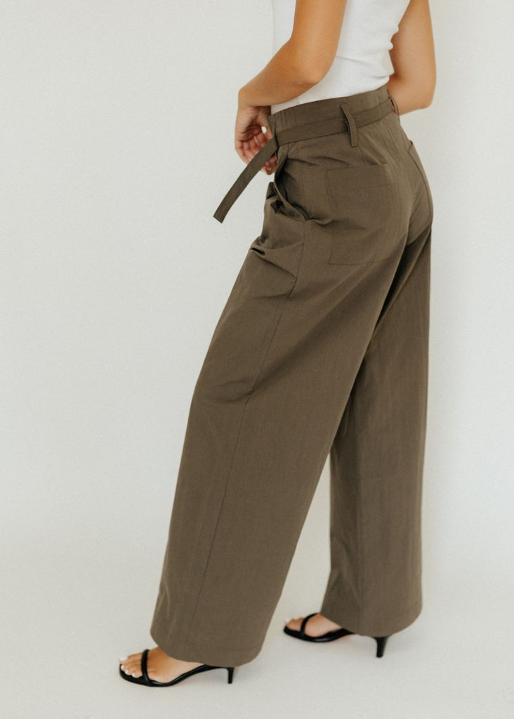 Proenza Schouler Technical Suiting Trousers Side | Tula Online Boutique