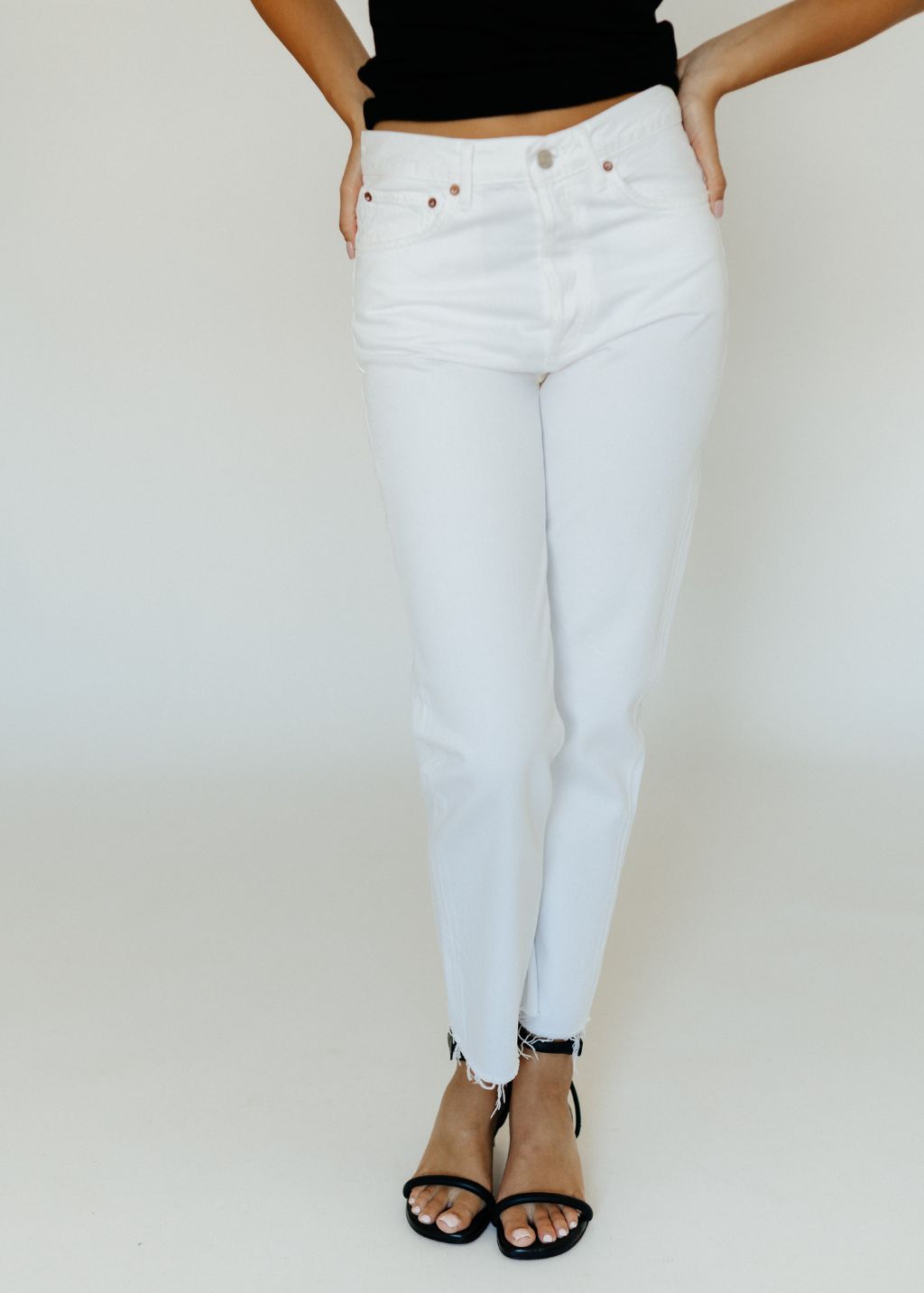AGOLDE 90's Jean in Salt Front | Tula's Online Boutique
