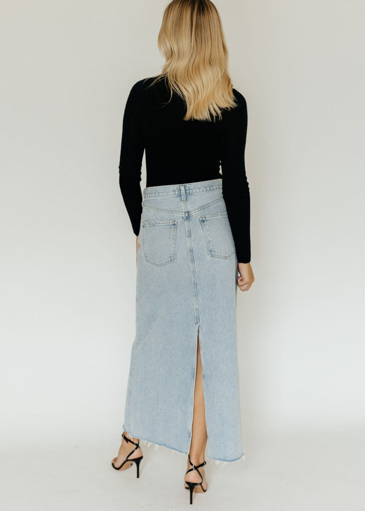 Agolde Hilla Skirt Back | Tula's Online Boutique