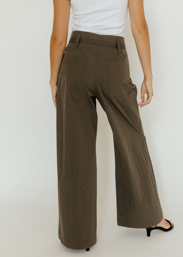 Proenza Schouler Technical Suiting Trousers Back | Tula Online Boutique