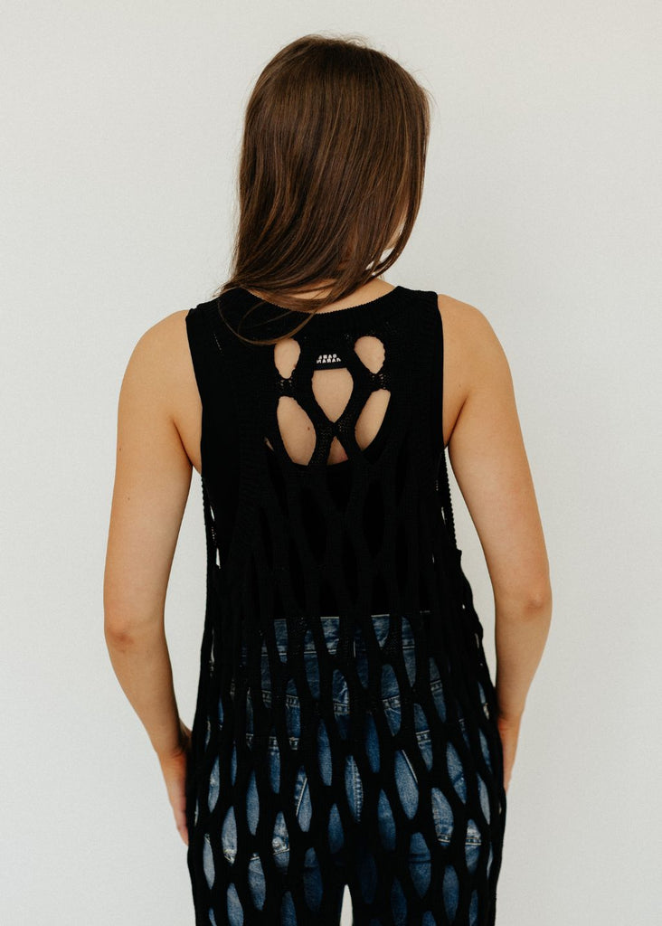 Isabel Marant Liz Knit Dress Back Details | Tula's Online Boutique