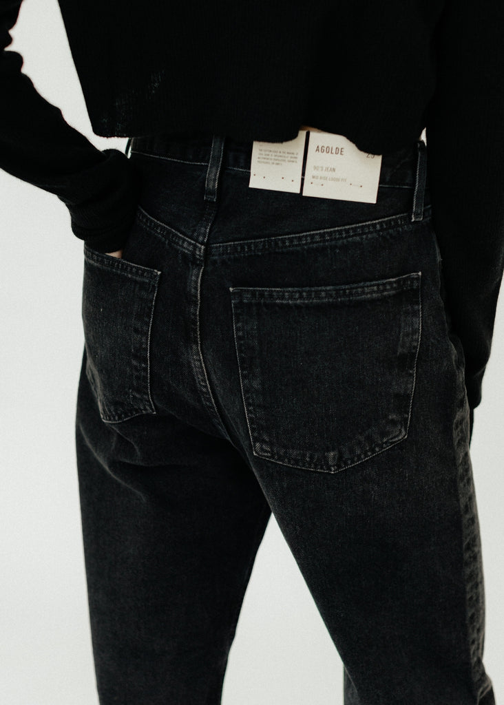 AGOLDE 90's Jean in Tar Back Detail | Tula's Online Boutique