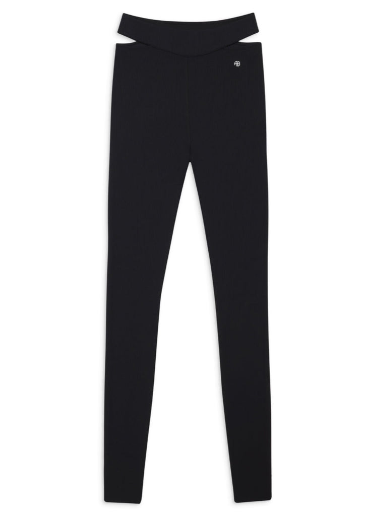 Anine Bing Aimee Leggings in Black | Tula's Online Boutique