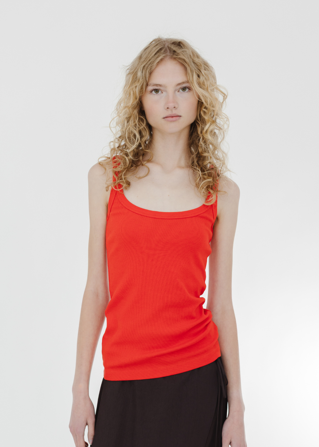 Alex Mill 365 Ribbed Tank in Scarlet | Shop Tula