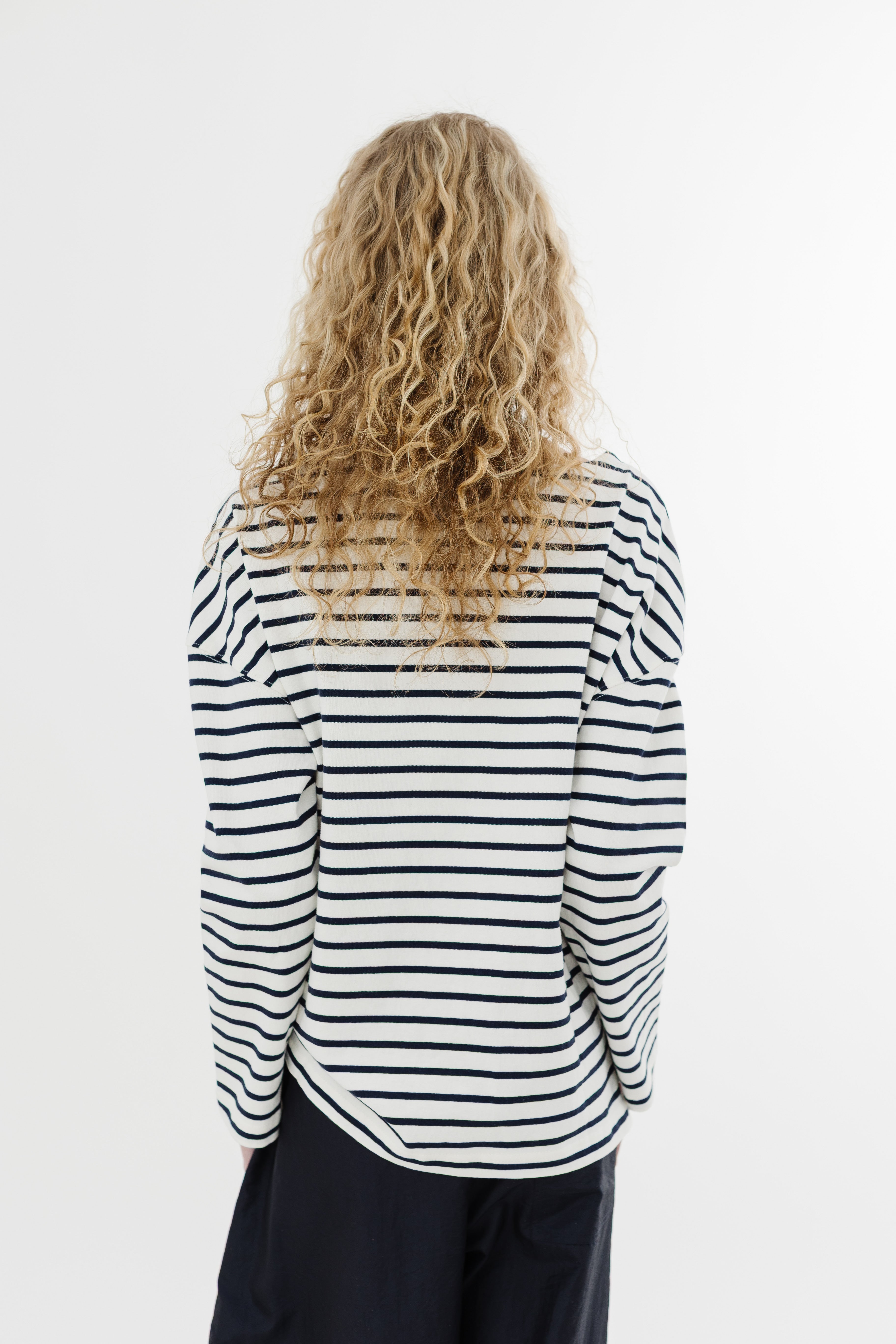Alex Mill Avignon Cotton Boatneck Striped Tee | Shop Tula