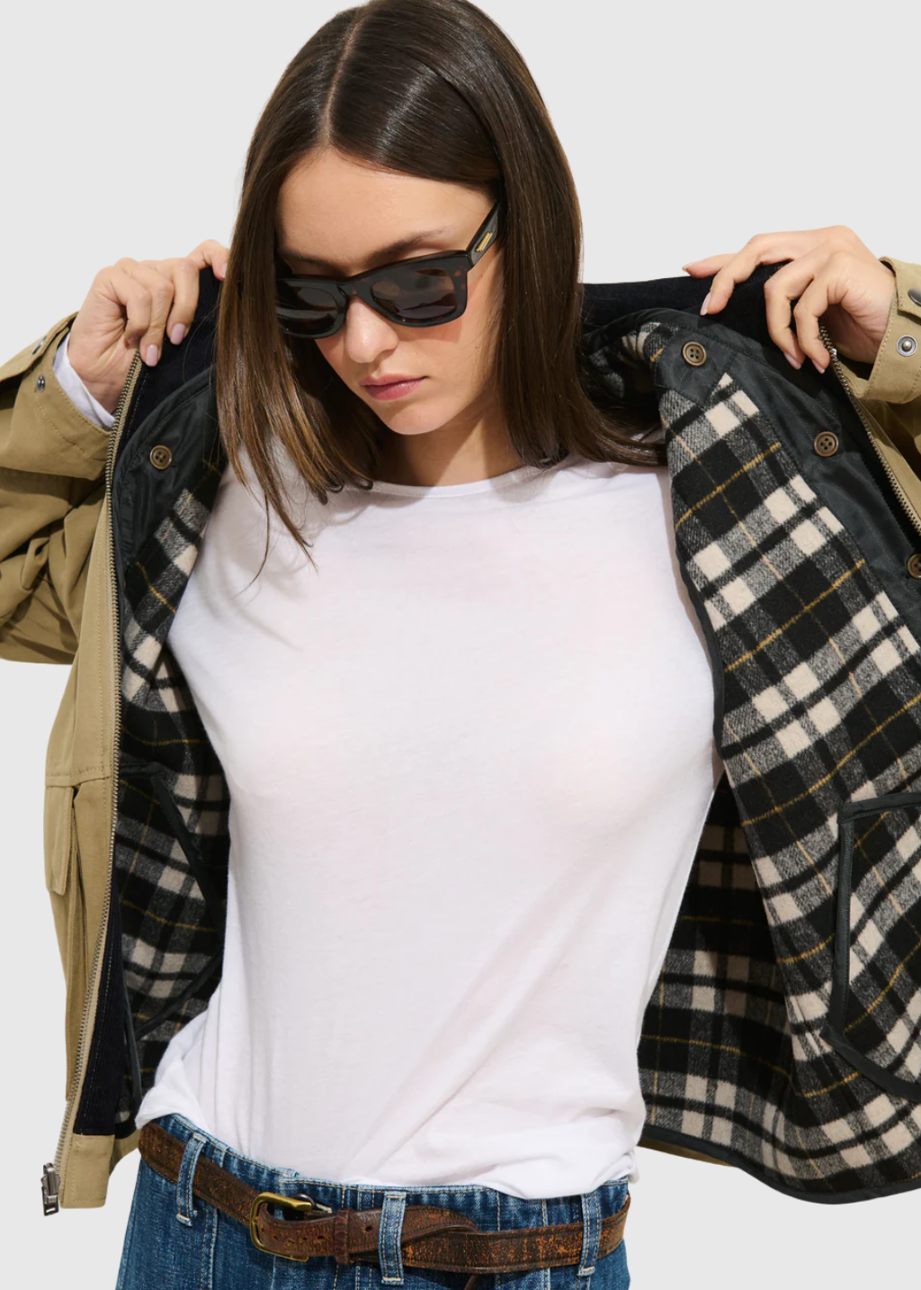 Alex Mill Essex Canvas Jacket in Khaki | Shop Tula