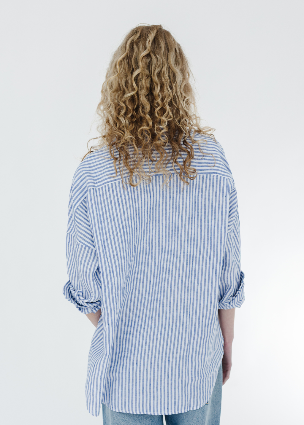 Alex Mill Jo Shirt in Ocean/Ivory Stripe | Shop Tula