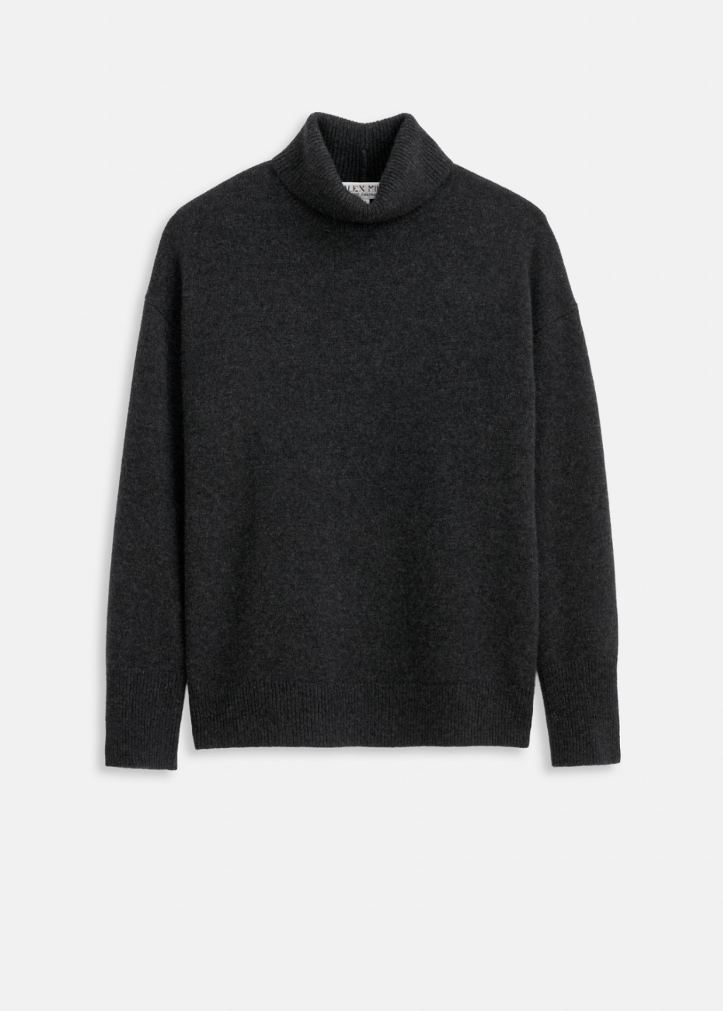 Alex Mill Maisie Cashmere Sweater in Charcoal | Shop Tula