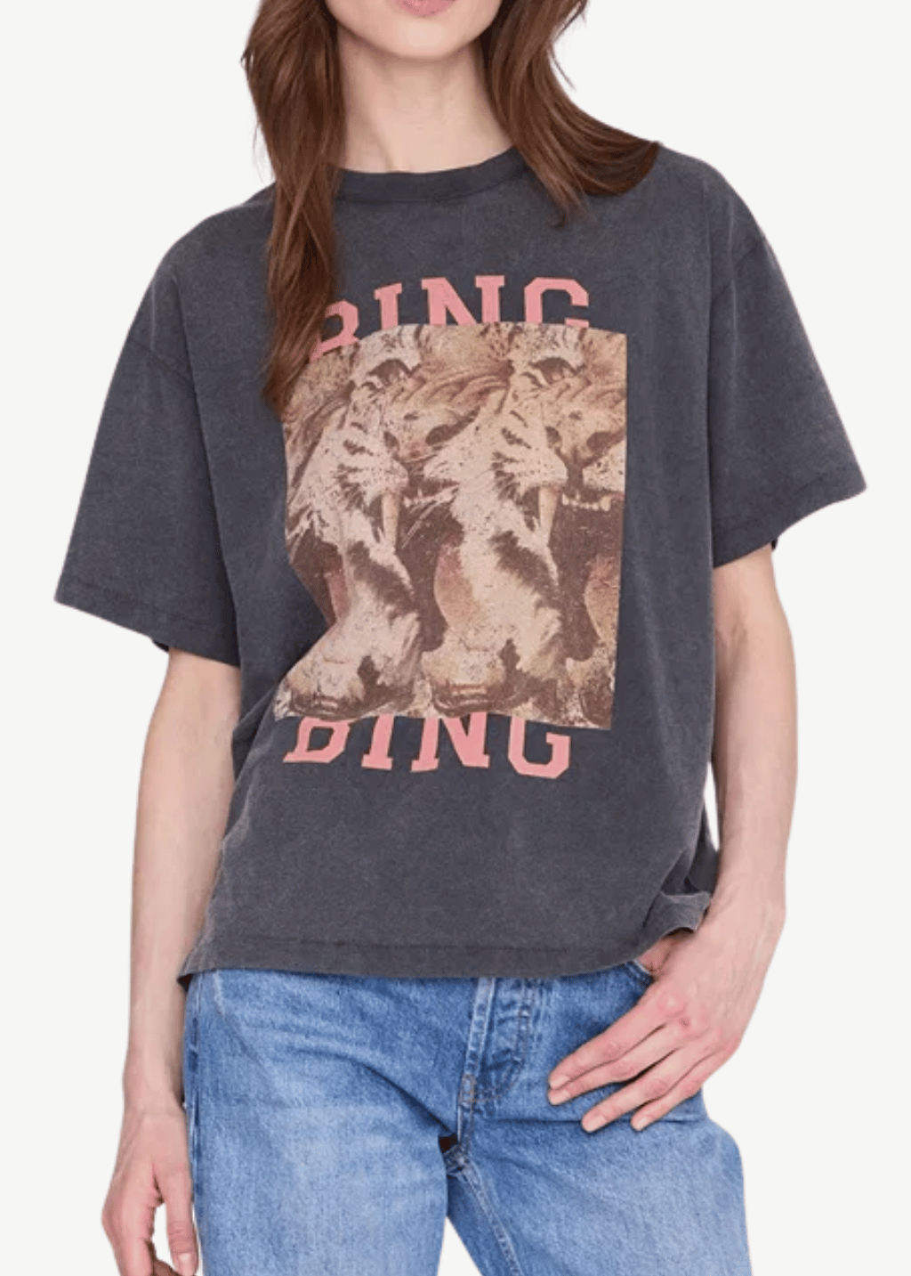 Anine Bing Cade Tee Tiger Bing | Shop Tula