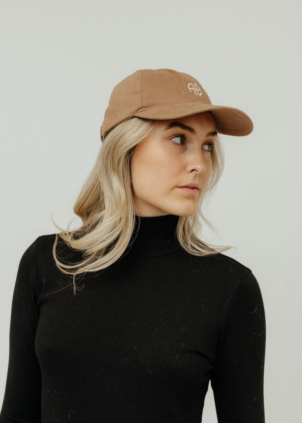 Anine Bing Jeremy Baseball Cap in Camel | Shop Tula
