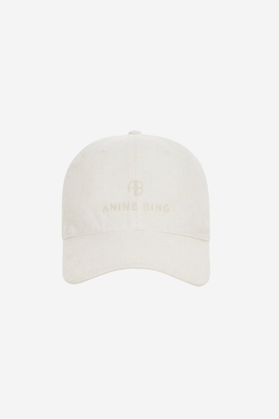 Anine Bing Jeremy Baseball Cap in Ivory | Shop Tula