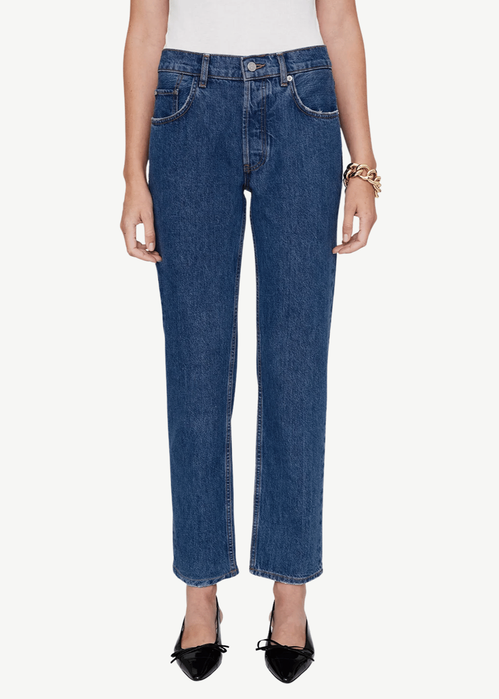 Anine Bing Kate Jean in Clean Indigo | Shop Tula