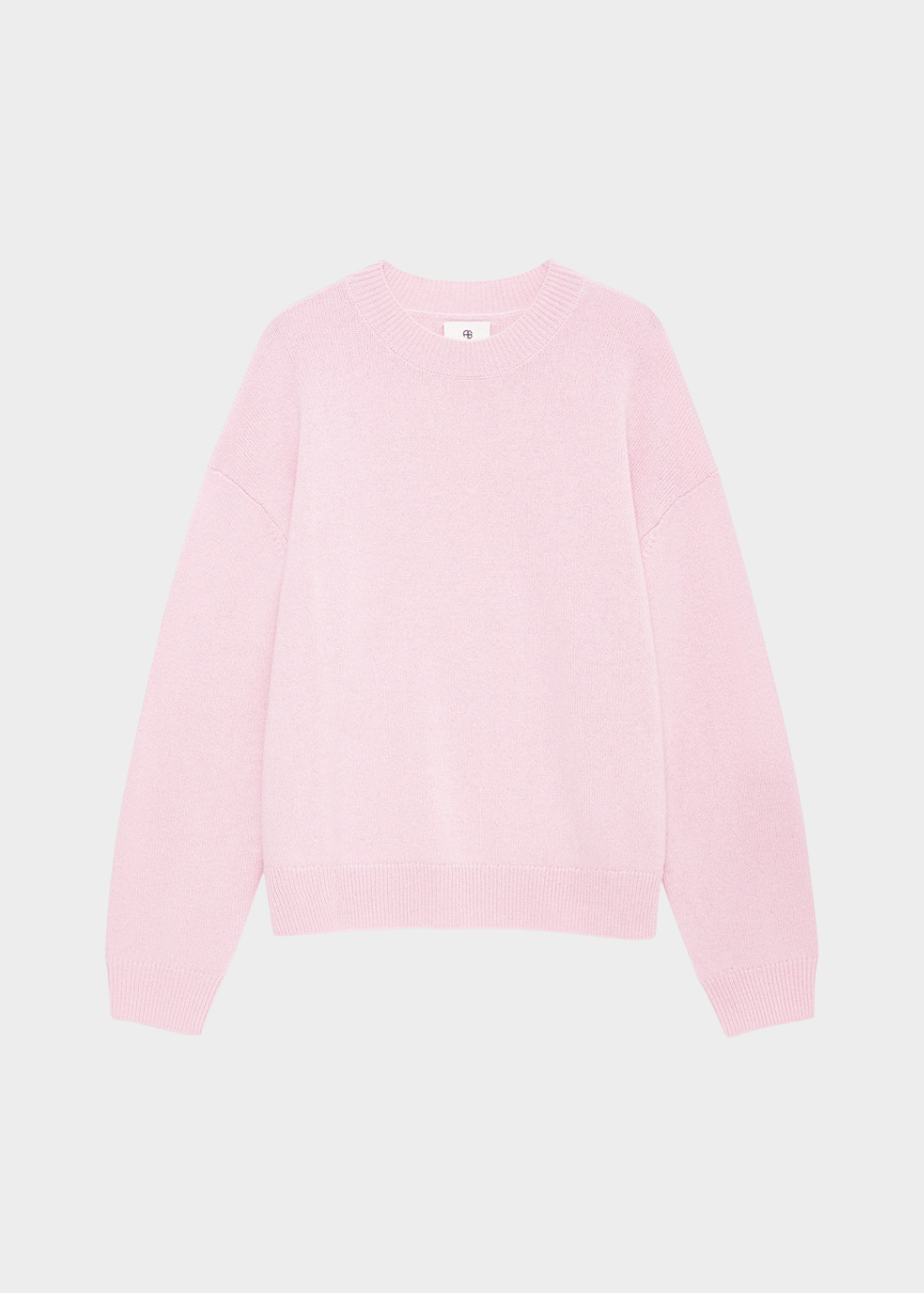 Anine Bing Lee Crew Sweater in Pink | Shop Tula
