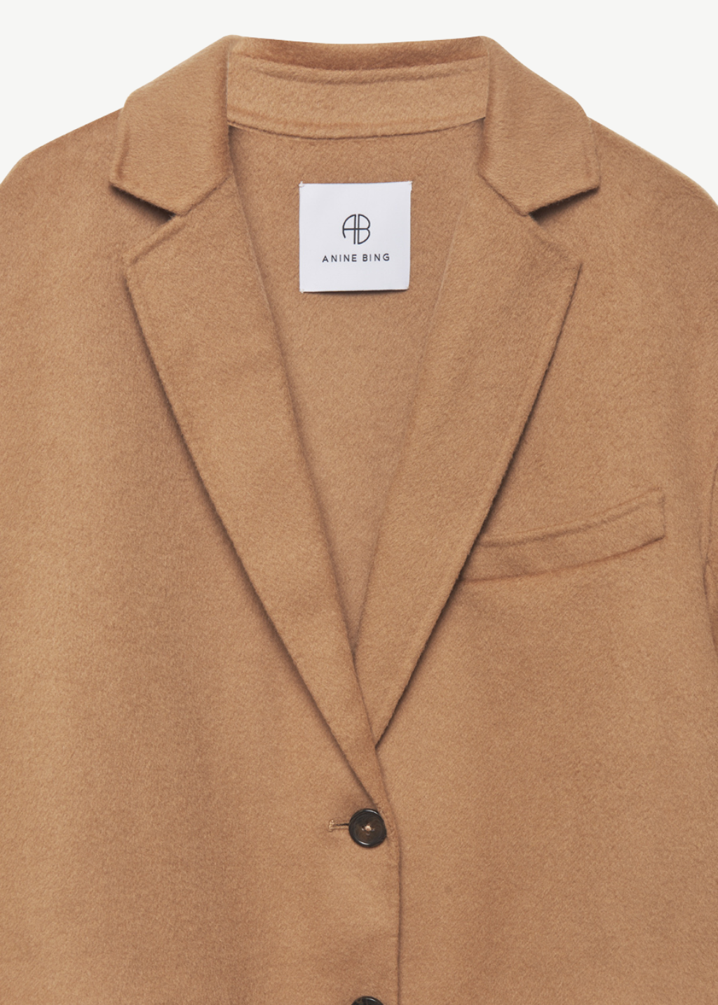 Anine Bing Quinn Blazer in Camel | Shop Tula
