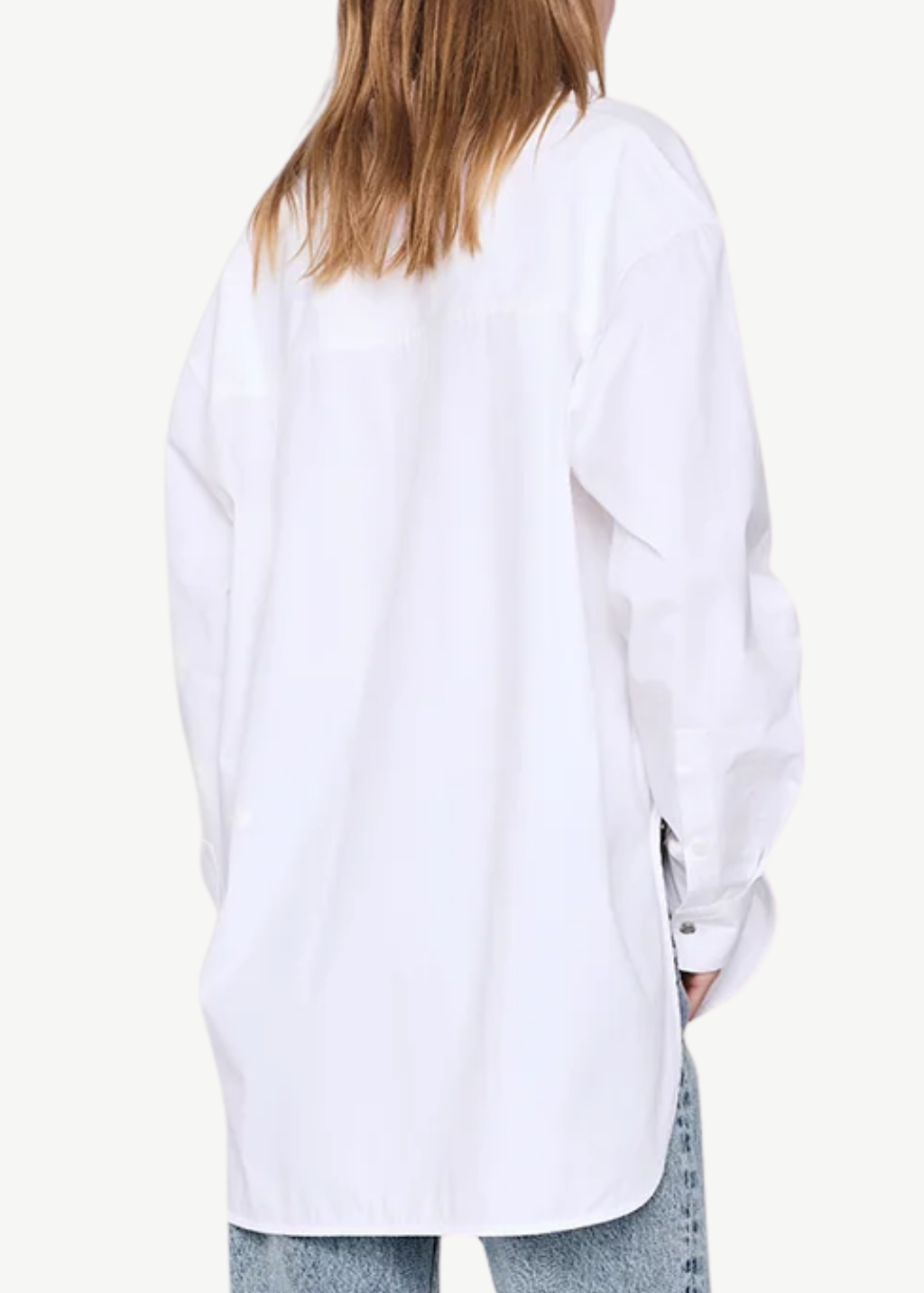 Anine Bing Scott Shirt in White | Shop Tula