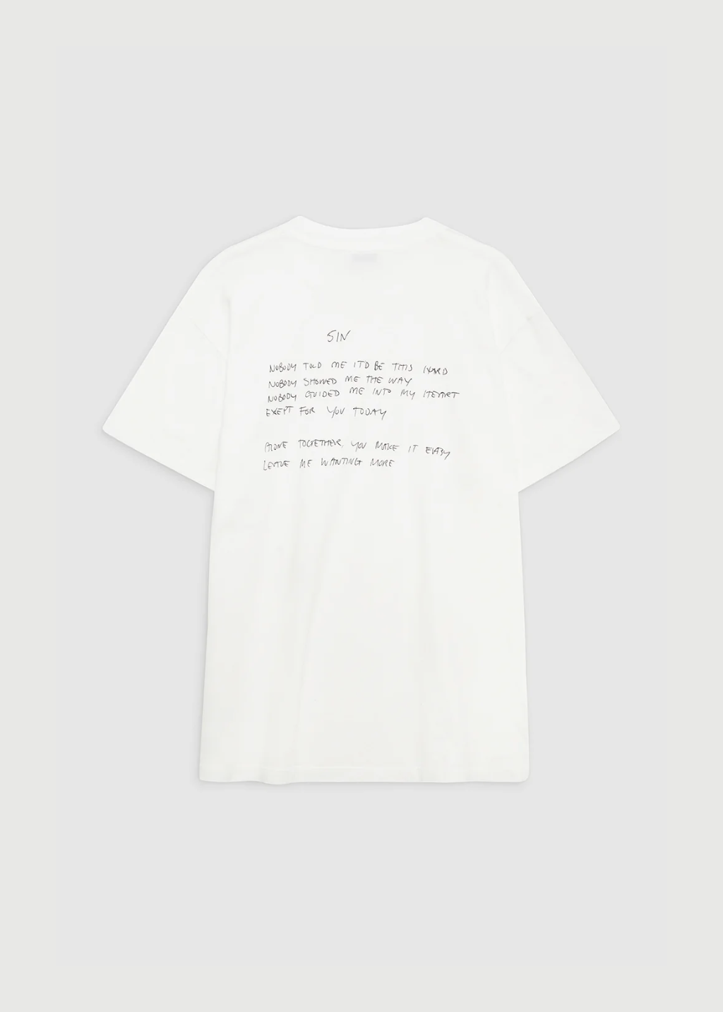 Anine Bing Walker Lyrics Tee | Shop Tula