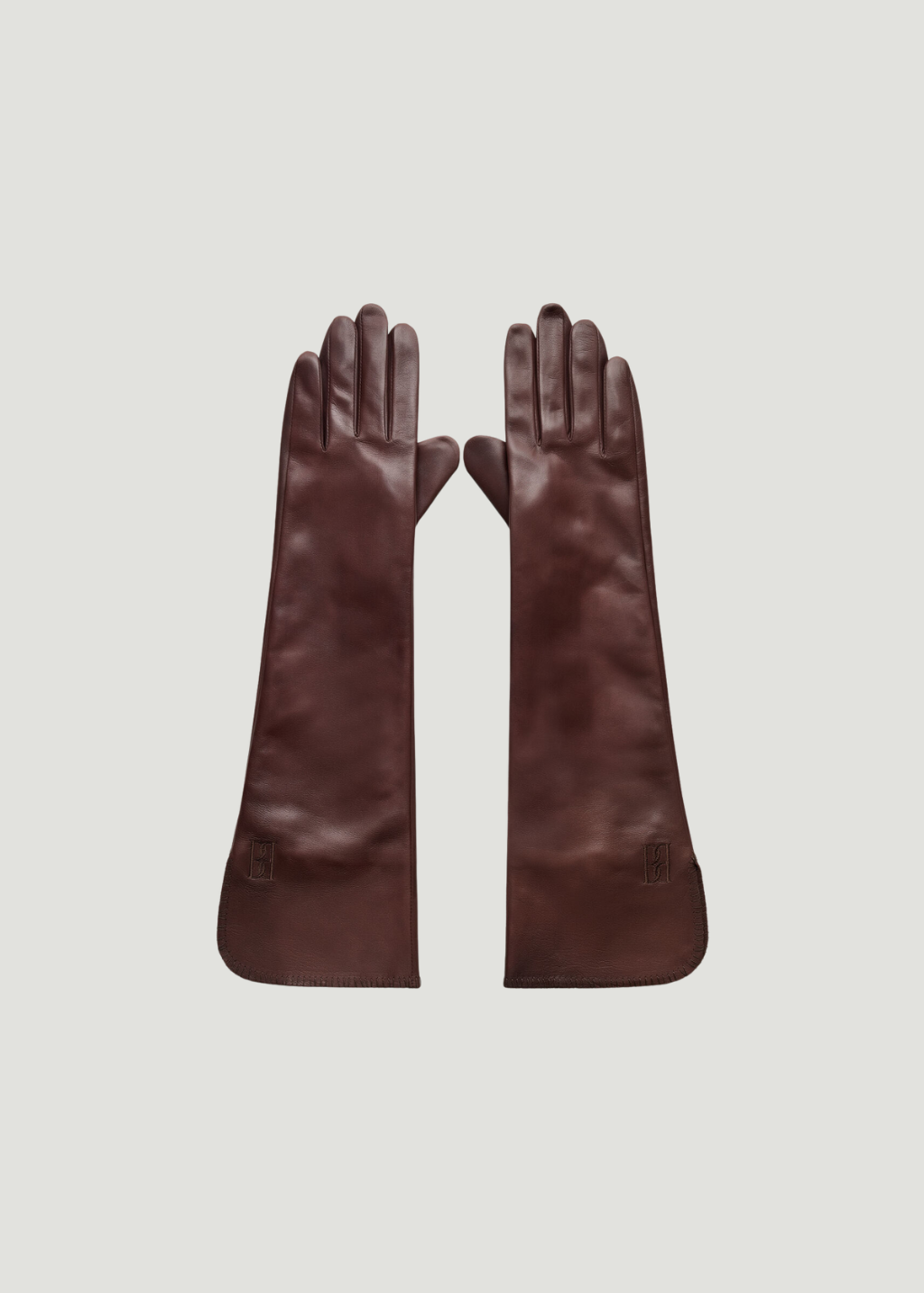 By Malene Birger Gemi Gloves in Warm Brown | Shop Tula