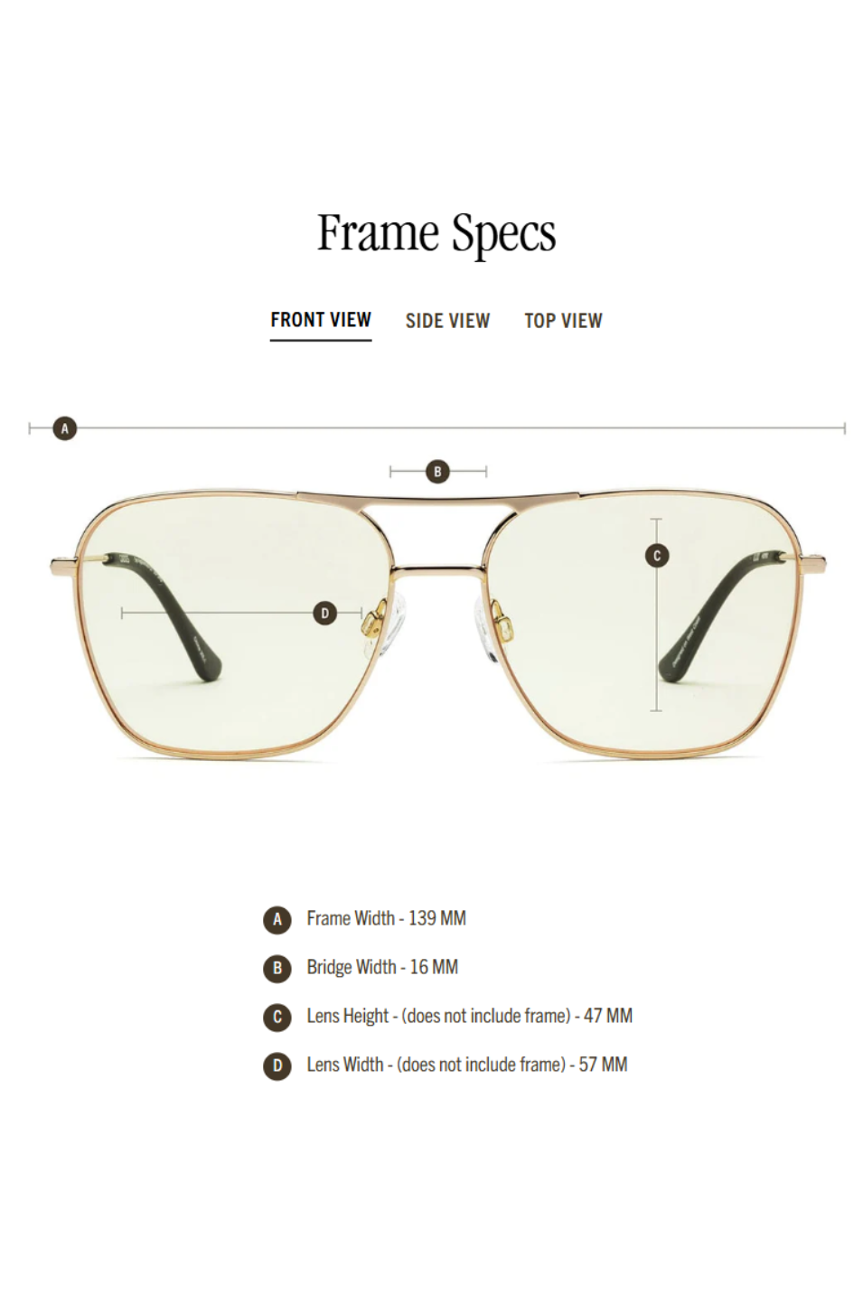 Caddis Hooper Readers in Rose Gold | Shop Tula