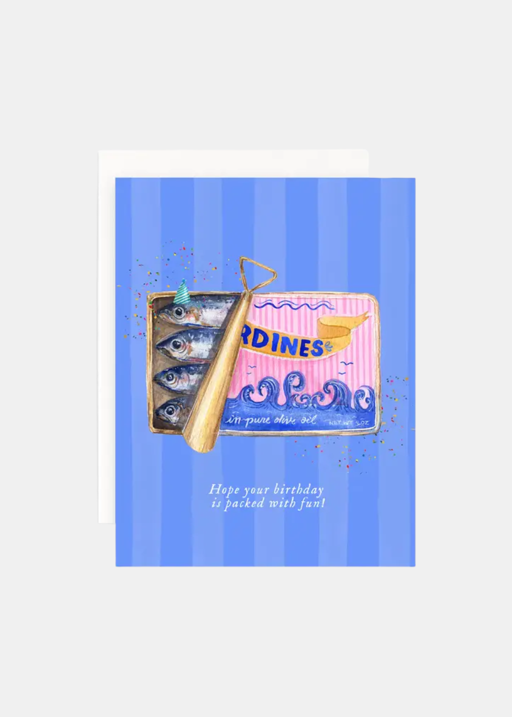 Cami Monet Sardine Birthday Card | Shop Tula
