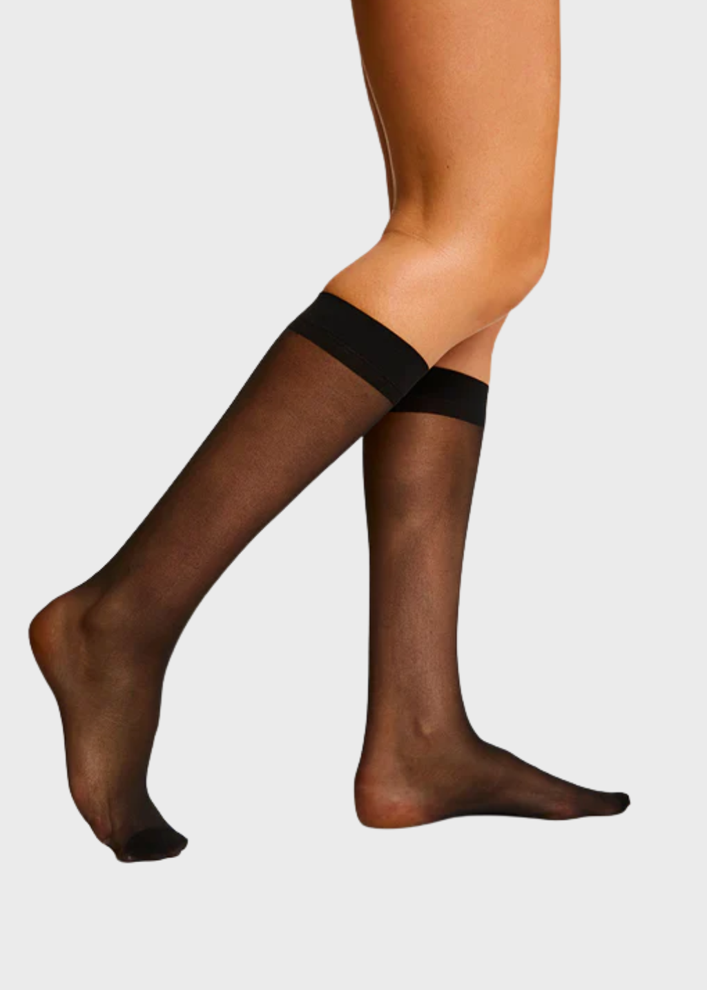 Commando Sheer Trouser Socks | Shop Tula