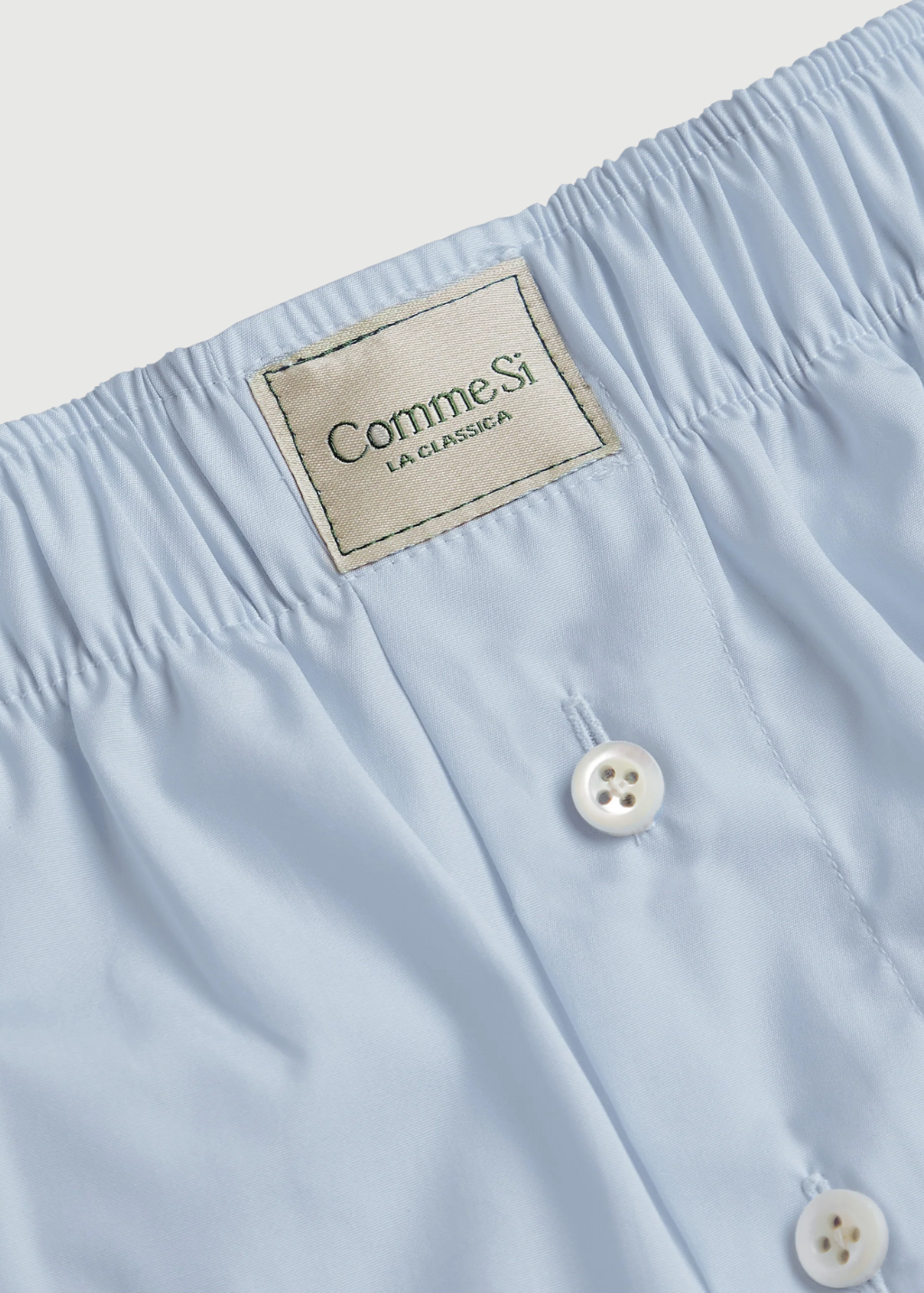 Comme Si La Boxer Alta Cotton in Marina | Shop Tula