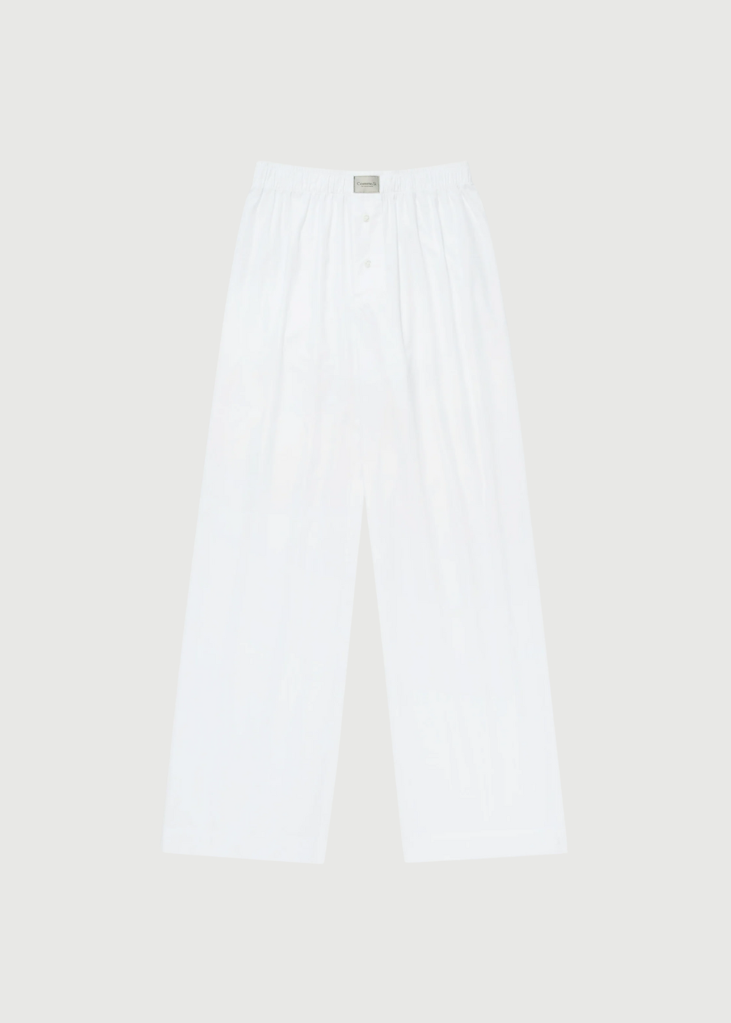 Comme Si La Boxer Alta Cotton in White | Shop Tula