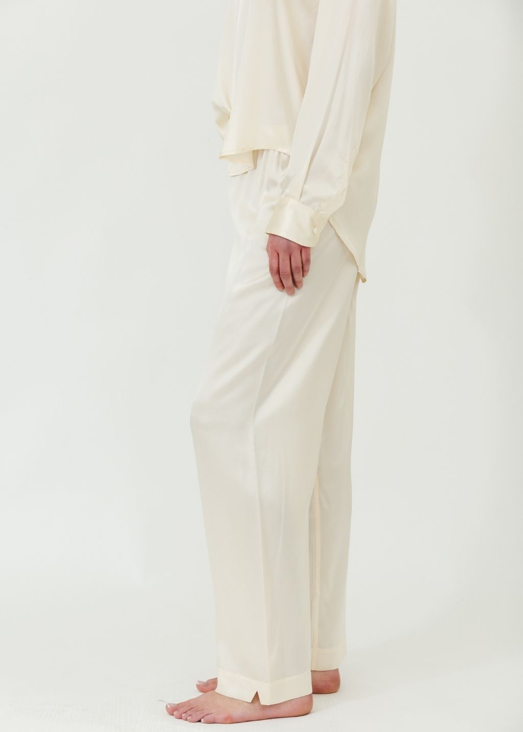 Comme Si La Boxer Alta Silk in Cream Side | Shop Tula