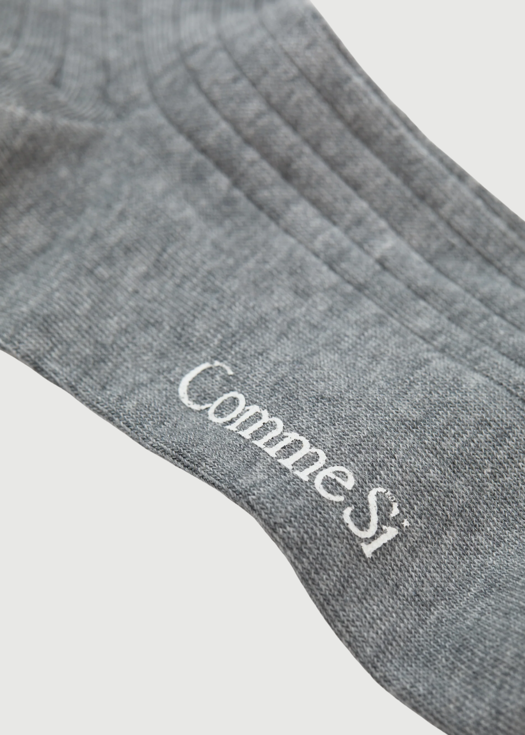 Comme Si Yves Sock in Heather Grey | Shop Tula