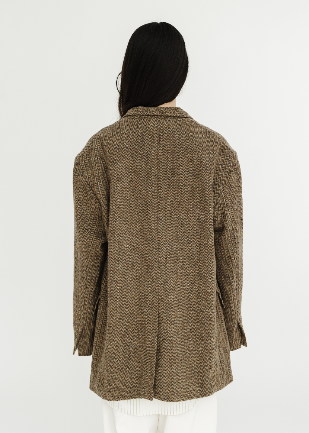 Denimist Deconstructed Blazer in Brown | Shop Tula
