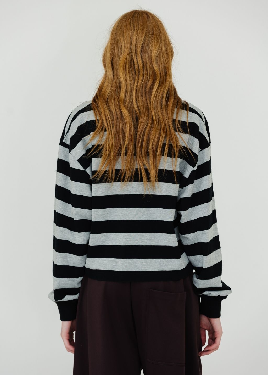 Denimist Rugby L/S Tee Black Stripe | Shop Tula