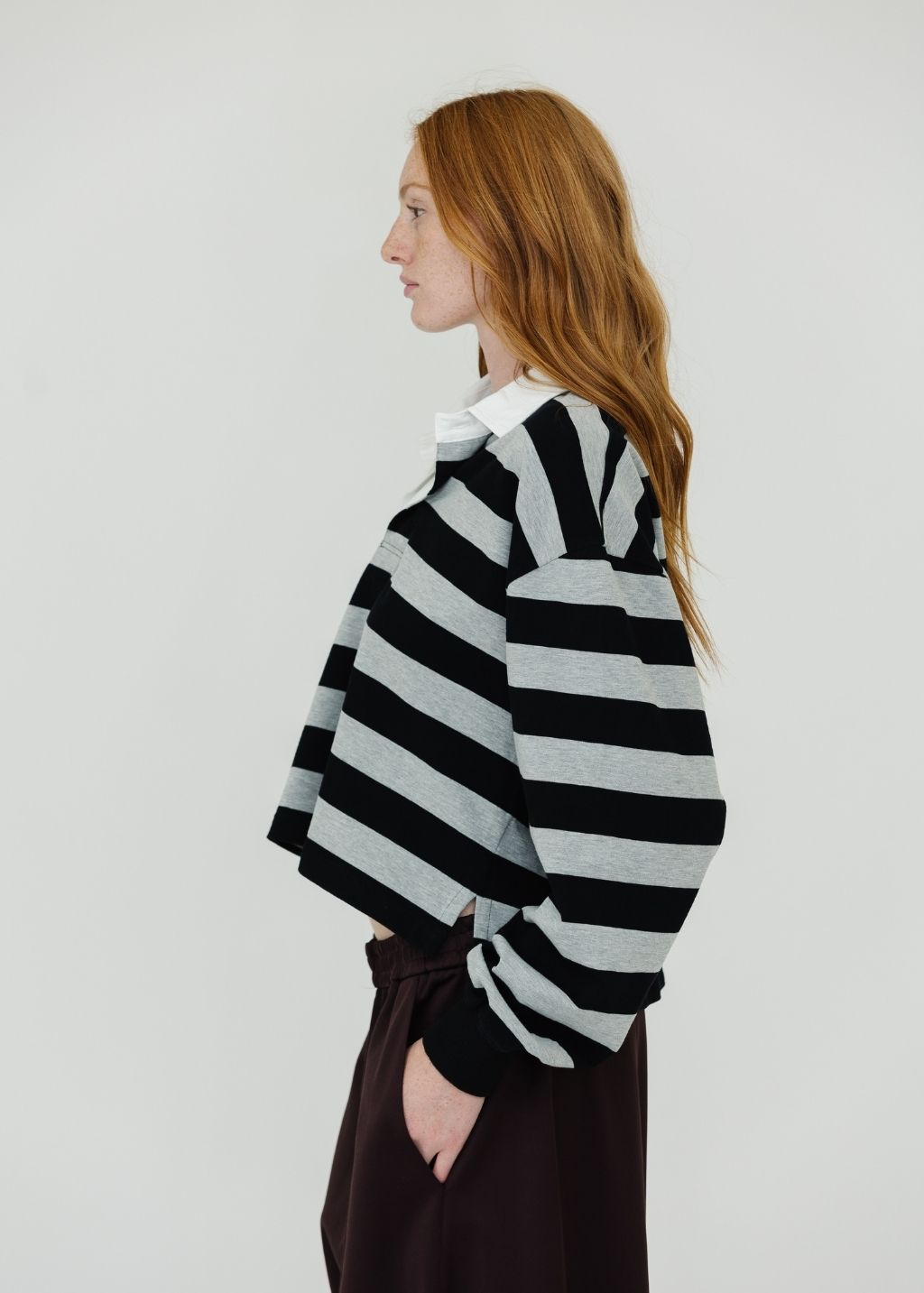 Denimist Rugby L/S Tee Heather Grey | Shop Tula