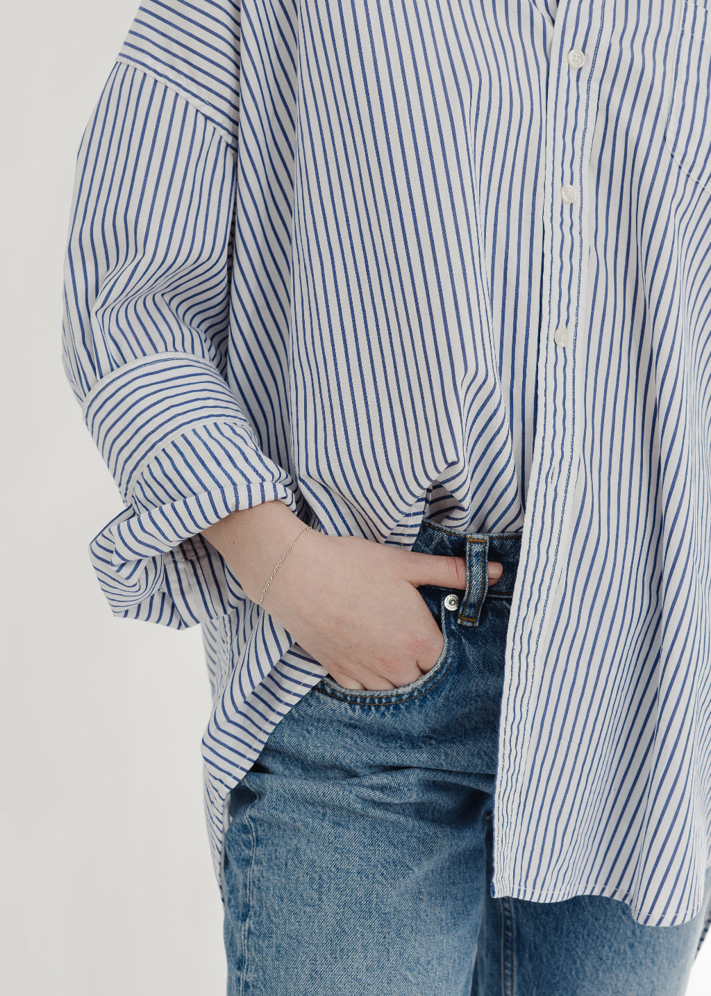 Denimist Sutton Button Front Shirt | Shop Tula