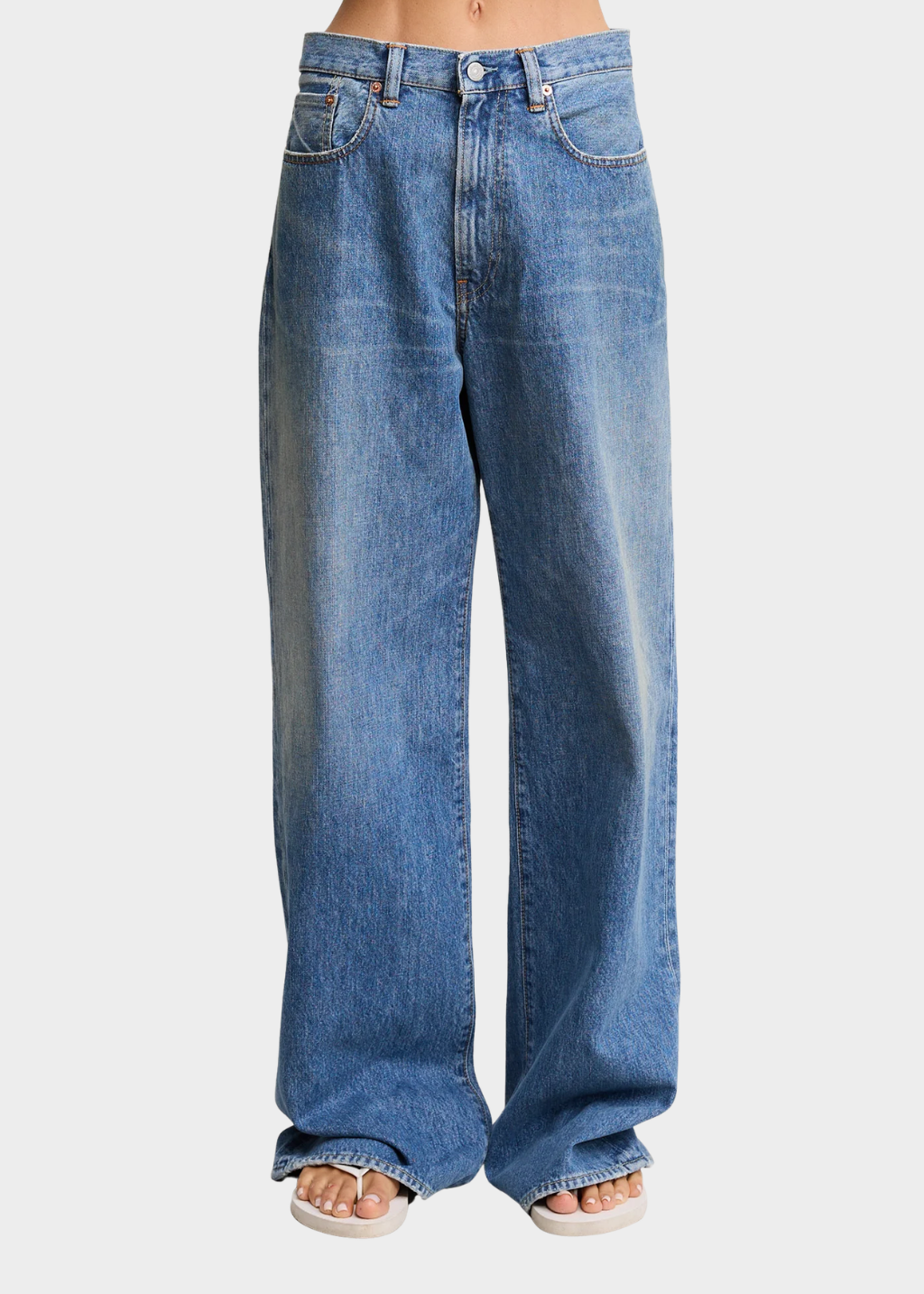 Denimist Teri Wide Leg Jean in Rehan Blue | Shop Tula