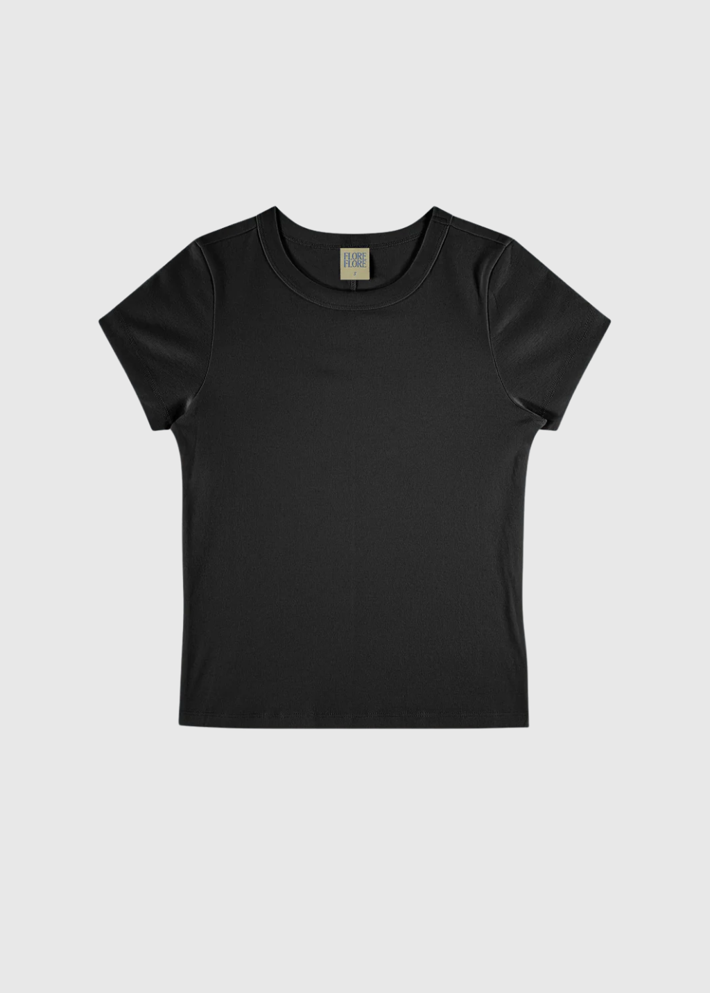 FLORE FLORE Car Baby Tee in Black | Shop Tula