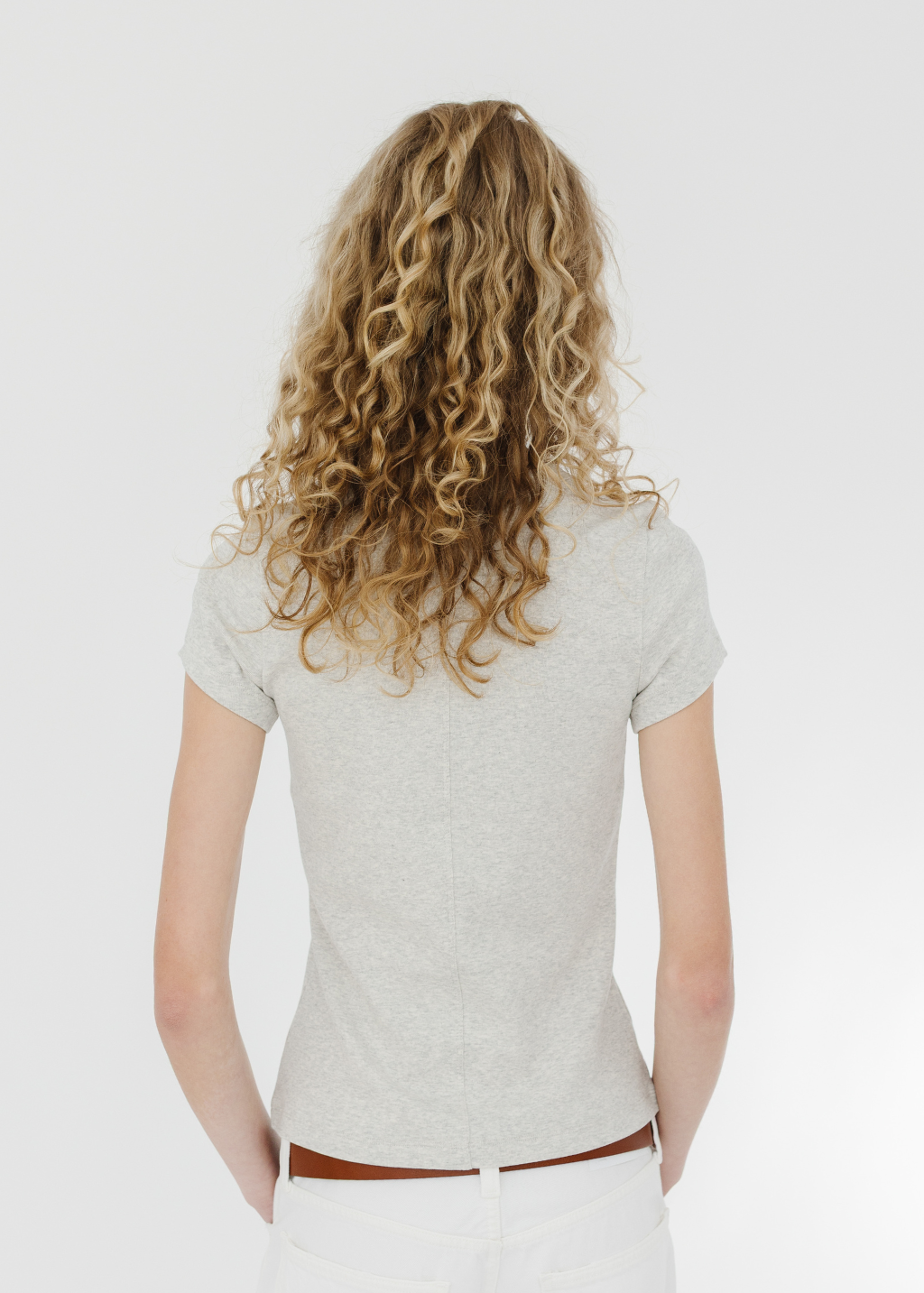 FLORE FLORE Car Baby Tee in Heather Grey | Shop Tula