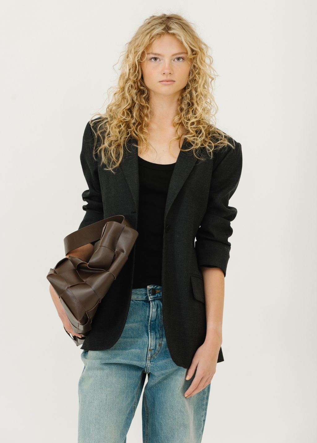 FLORE FLORE Hillie Tank Top in Black | Shop Tula