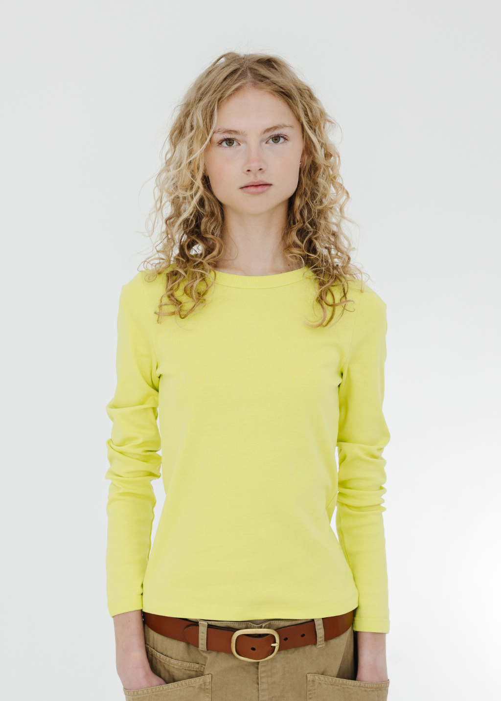 FLORE FLORE Max Tee in Lime | Shop Tula