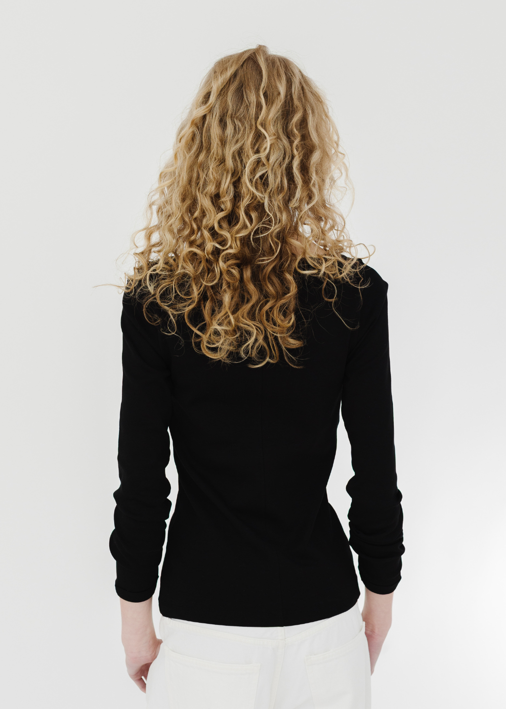 FLORE FLORE Steffi Longsleeve in Black | Shop Tula
