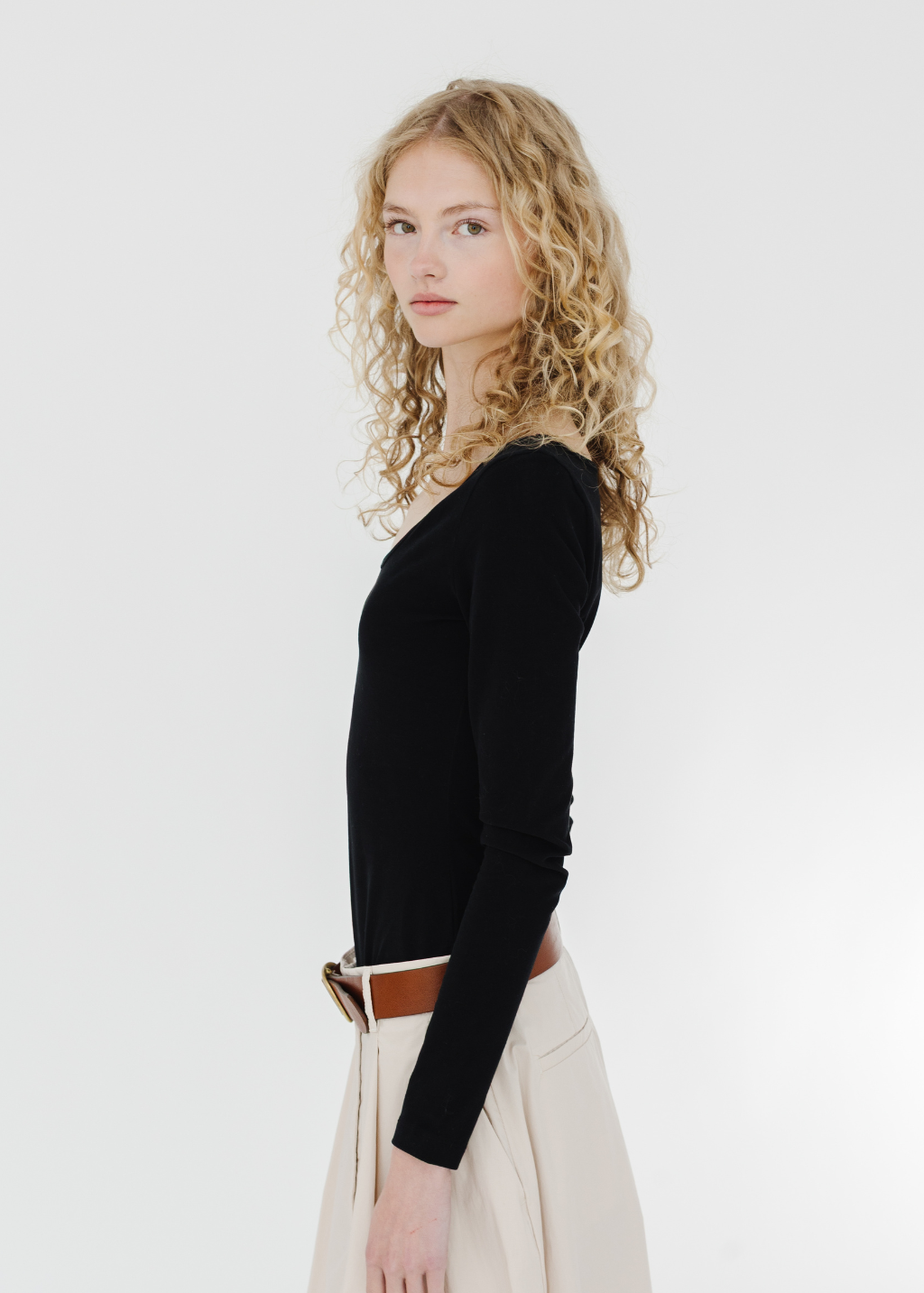 FLORE FLORE Yoli Bodysuit in Black | Shop Tula